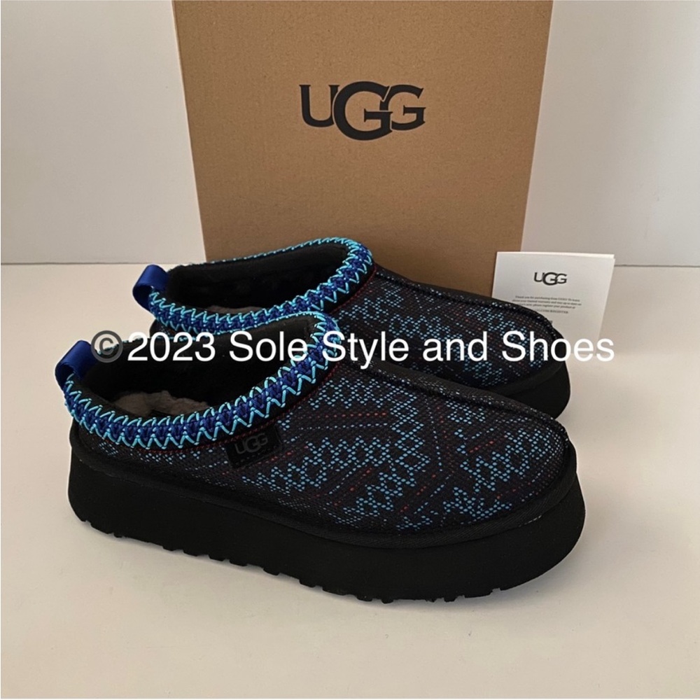 UGG Tazz Maxi Tasman Slippers Black 7